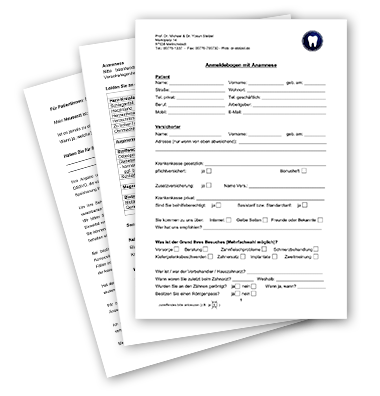 anamnesebogen colage